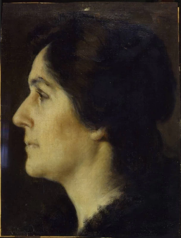 Profilo di donna - Museo Nazionale della Scienza e della Tecnologia Leonardo da Vinci, Milano